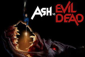 360169 Ash vs Evil Dead Bruce Campbell Horror Film Art Wall Print Poster UK