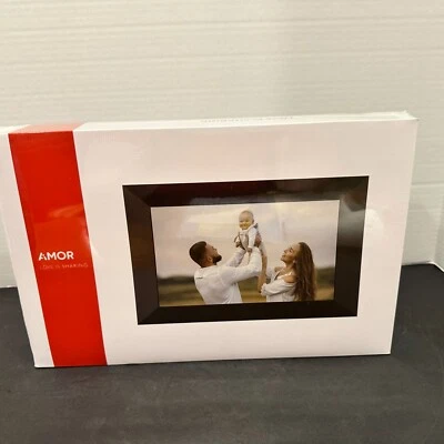 AEEZO 10.1” WiFi Digital Photo Frame – AMOR App – Factory Sealed – Black - Image 1 of 4