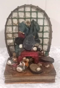 Vintage Tennis Racket Bookends Hand painted Sports Decor - Picture 1 of 5