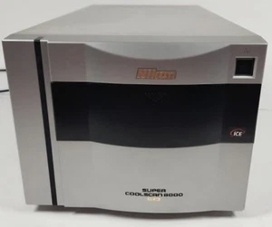Nikon Super Coolscan LS-8000 ED Medium Format 35mm Scanner Silver Used - Picture 1 of 7