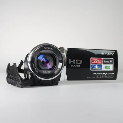 Sony Handycam HDR-CX200E Camcorder Digital Video Camera Recorder + Memory Stick - Image 1 of 4