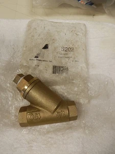 Genuine Arrow Pneumatics S202 Y-Strainer Valve 1/4"  Free Shipping - Picture 1 of 4
