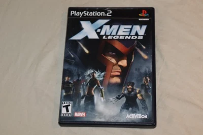 X-Men Legends (Sony PlayStation 2, 2004) PS2 COMPLETE BLACK LABEL - Image 1 of 4