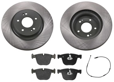 Rotores traseros recubiertos GEO y pastillas de freno EPS para BMW 550i GT 2010 2012 2015 Foto 1 de 4