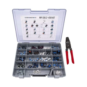 Metri-Pack 150.2 Connector Kit MP-150.2-450 with T-10: Sealed Pull to Seat Co... - Picture 1 of 5