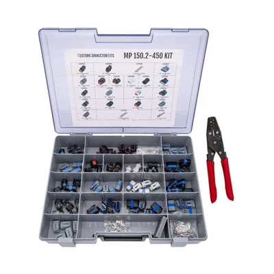 Metri-Pack 150.2 Connector Kit MP-150.2-450 with T-10: Sealed Pull to Seat Co... - Image 1 of 4