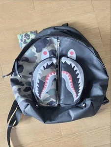 BAPE Camo Shark Day Pack Backpack - Picture 1 of 6