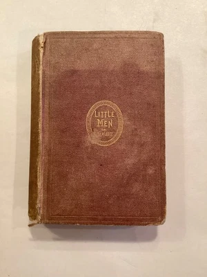 LITTLE MEN, Alcott, 1ST ED 1871, Roberts Brothers FREDERIC REMINGTON BOOKPLATE - Imagem 1 de 4