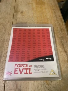 Force of Evil (Blu-Ray, 2018) Arrow Video, UK Import, Region Free 1948 Film Noir - Picture 1 of 5