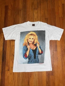 VTG 1993 Dolly Parton White Country Music T-Shirt Size XL Brockum NWOT Rare - Picture 1 of 6