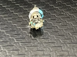 Vintage Gold Tone Diamond Stud Earring 1.35 CTW - Picture 1 of 7