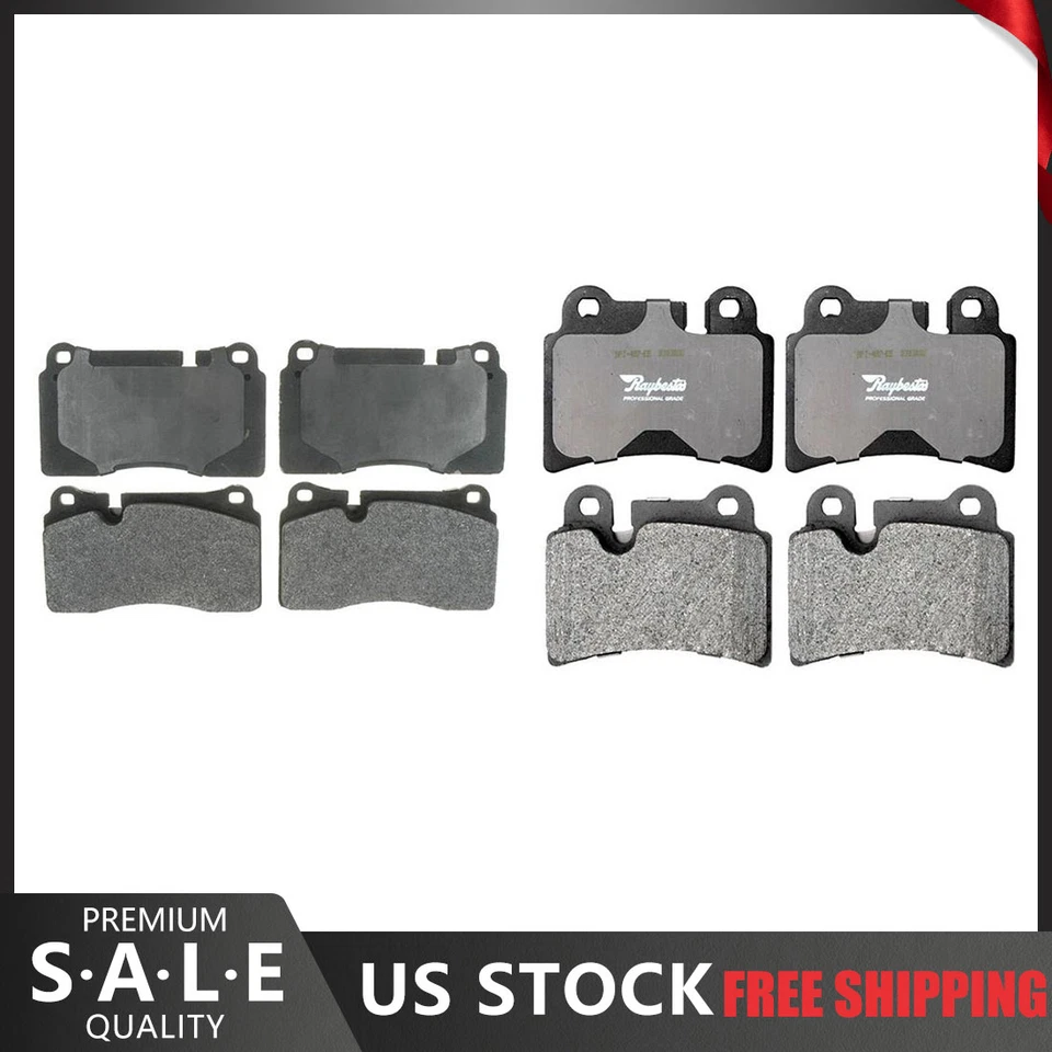 Pastillas de freno metálicas Element 3 delanteras y traseras para Volkswagen Touareg 2009 2007 Foto 1 de 4