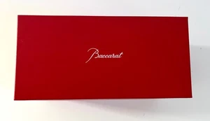 Baccarat Empty Red Box PaddeId Insert Care Enclosure Excellent Condition - Picture 1 of 6
