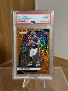 2024 Panini Prizm Caleb Williams RC Disco PSA 8,5 NM-MINT+ - Bild 1 von 2