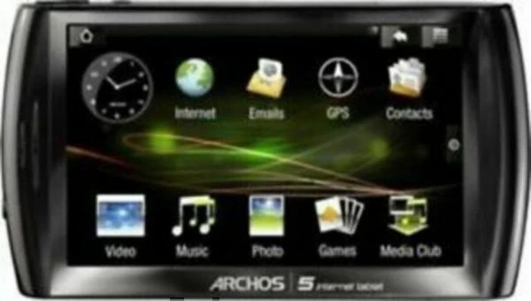 Archos Internet Tablet 5 8GB Wi-Fi 4.8-inch - Black (501307) - Image 1 of 1