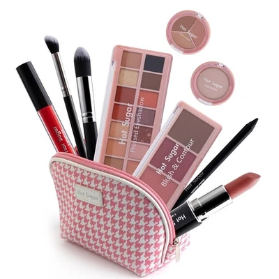 Kit de Maquillaje Todo en Uno Hot Sugar, Set para Mujer, Kit Niñas Rosa  Foto 1 de 4