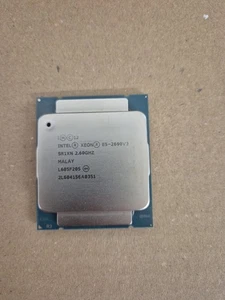 Paire de processeurs Intel Xeon E5-2690 v3 2,60 GHz 12 cœurs assortis P/N : SR1XN - Photo 1/3