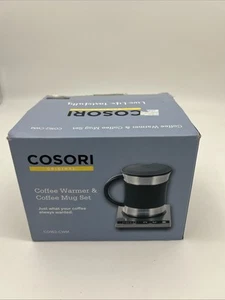 Cosori Coffee Mug Warmer & Mug Set Premium 24Watt Stainless Steel - Picture 1 of 10