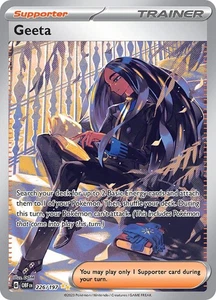#226/197 Geeta | SV03: Obsidian Flames NM - Picture 1 of 1
