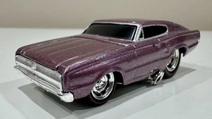 1/64 Scale Muscle Machines 1966 Dodge Charger 426 HEMI Pink Diecast - Picture 1 of 7