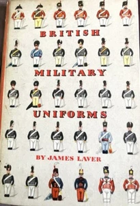 British Military Uniforms James Laver Penguin HB 1st Edition 1948 Illustrated - Picture 1 of 9