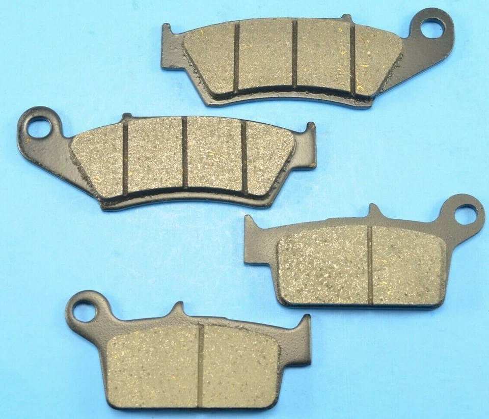 Pastilhas de freio dianteiras traseiras compatíveis com Yamaha YZ125 Competition 125 1998 1999 2000 2001 2002 - Imagem 1 de 1