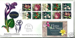 Booklet - Malaysia (1997) - Highland Flowers of Malaysia Booklet - MNH - Picture 1 of 3