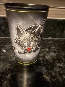 CHICAGO WOLVES Hockey  Plastic Cup - Picture 1 of 4