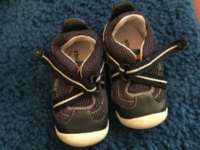 ZAPATOS STRIDE RITE BEBÉ NIÑO CASUAL AZUL TALLA 4W SPORTIE ETAPA 2 EEUC Foto 1 de 4