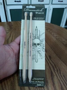 Drumstick Pencil HB #2 By Suck UK - Picture 1 of 12