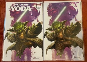 Star Wars Comic Book Trade/ Virgin Cover Yoda #1 Tyler Kirkham NM+ - Picture 1 of 12
