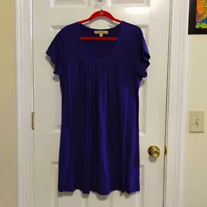 Motto Women's Purple Short Sleeve Dress Size XL - Picture 1 of 8