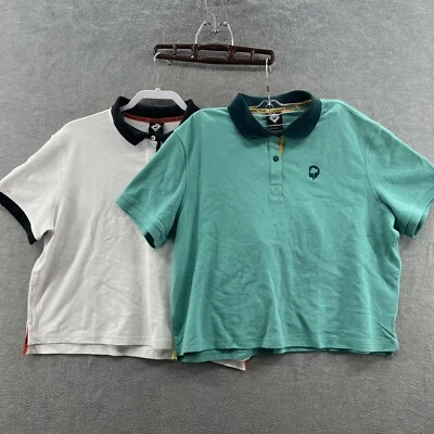 outdoor afro x rei cooperativo para hombre talla L paquete de 2 camisa manga corta cuello Foto 1 de 4