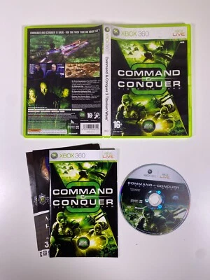 Command & Conquer 3 Tiberium Wars Xbox 360 - Complete with Manual - PAL VGC - Image 1 of 3