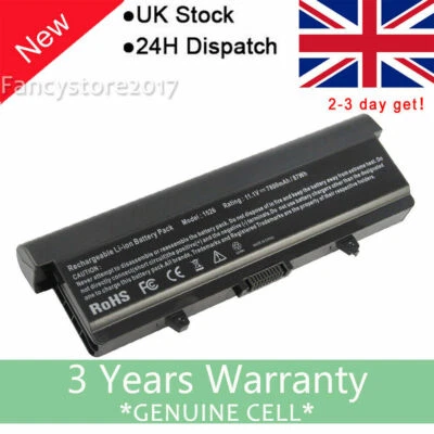 9Cell battery for Dell Inspiron 1525 1526 1545 1546 Model# GP952 M911G GW240 - Image 1 of 4