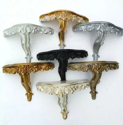 Wandkonsole Barock Antik Hängekonsole 31x21 Wandablage Spiegelkonsole Wandregal - Bild 1 von 4