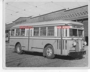 4DD690 RP 1934 CHICAGO SURFACE LINE BUS #402 ' 103 WESTERN ' - Picture 1 of 1