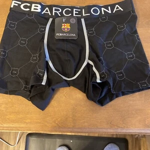fc barcelona herren.  Boxershorts Größe XL schwarz Neu mit Etikett - Bild 1 von 3