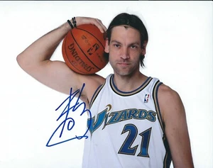 Signiertes 8x10 FABRICIO OBERTO Washington Wizards handsigniertes Foto mit COA - Bild 1 von 1