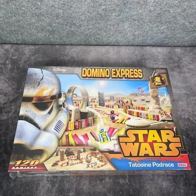 Star Wars Tatooine Podrace Domino Express NEW Sealed 120 Dominos Ideal Disney - Image 1 of 4