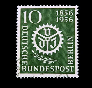 Germany 1956 Berlin Stamp / 100 Yr. Anniversary of Engineers / SG150 / Used - Picture 1 of 1