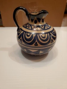 Vintage Hand painted Ceramic pitcher  - Picture 1 of 9