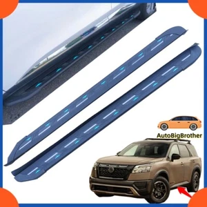 2PCS Running Boards Side Steps Nerf Bar Fits for Nissan Pathfinder 2022 2023 24 - Picture 1 of 16