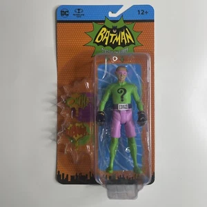 McFarlane Toys DC 66’ Batman Serie de TV Clásica Acertijo con Equipo de Boxeo Figura de 6” - Imagen 1 de 14