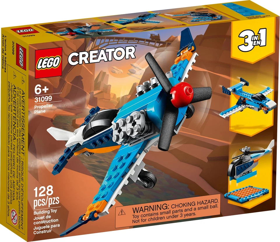 LEGO CREATOR: Propeller Plane (31099)