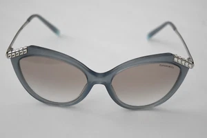 Tiffany & Co. Silver Blue Crystals TF4173-B 8321/11 55-17-140 Sunglasses - Picture 1 of 5
