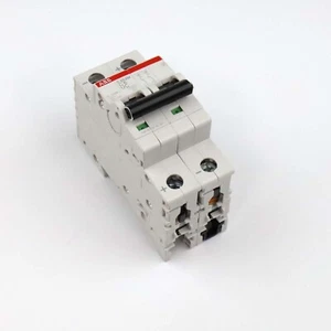 Interruptor de circuito ABB S202M 2 polos C6 rack 3 - Imagen 1 de 1