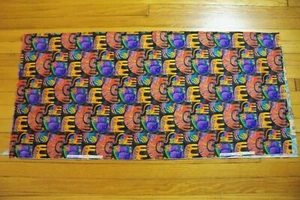 RARE 1 Yd + 8" Clothworks FANTASTIC FELINES Tossed Cats Fabric by Laurel Burch - Picture 1 of 6