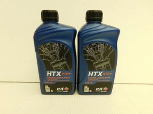 €27.45/l ELF HTX 976 + 2 x 1 liter fully syn racing mixing oil - Picture 1 of 1