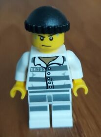LEGO City Minifigure cty0775 Police - Jail Prisoner - 60141